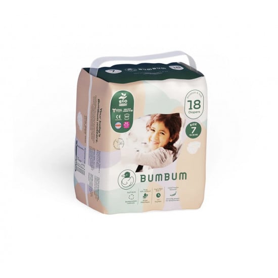 Diapers Pack Size 7  (18Pcs) 